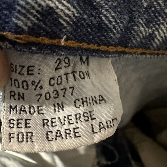 Vintage kozmic blues jeans women’s Size 29 M Retro Acid Washed Distressed - Picture 10 of 10